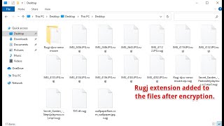 Remove Rugj ransomware. How to restore .rugj files