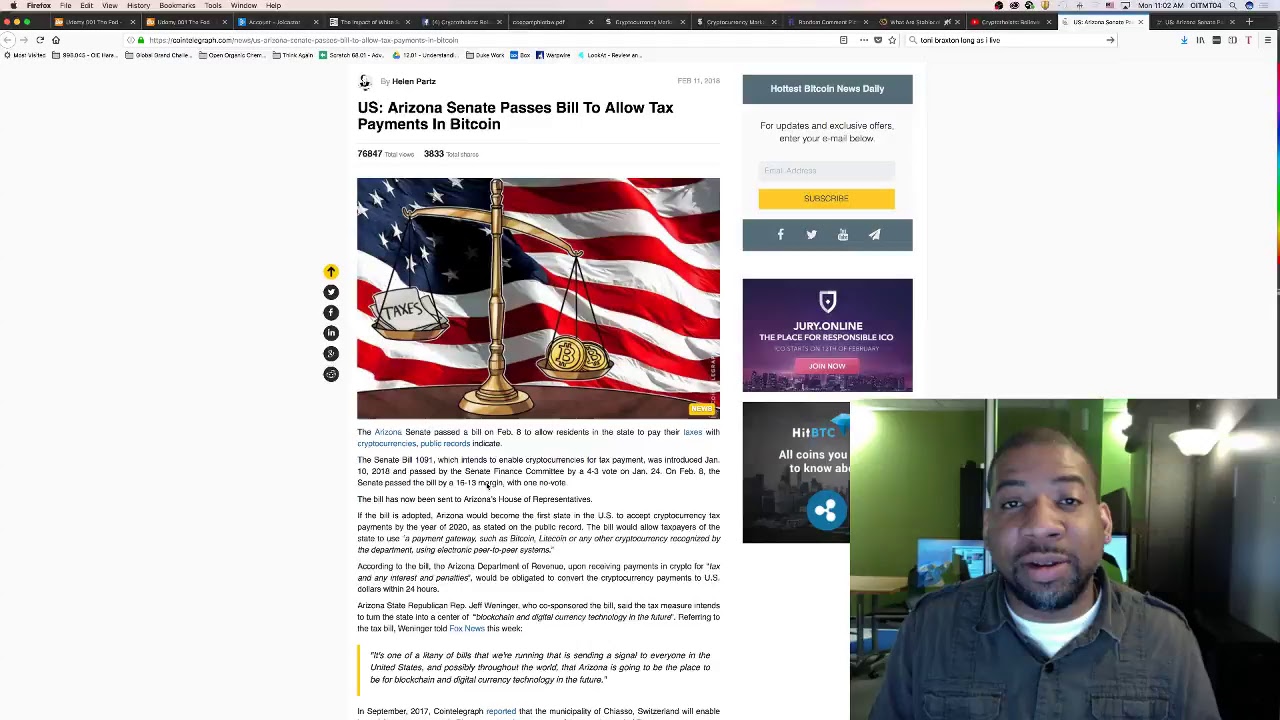 STABLECOINS, AZ Senate Allows CryptoTax Payment, Whitepaper Hunt Litecoin Giveaway!