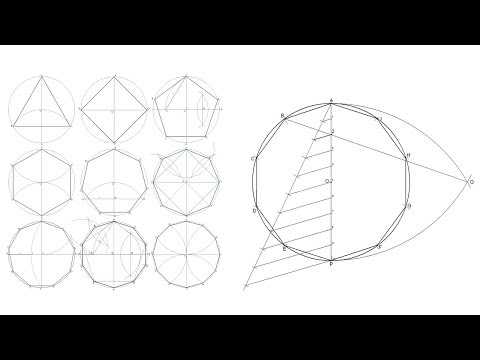 Video: Cómo Dibujar Polígonos Regulares