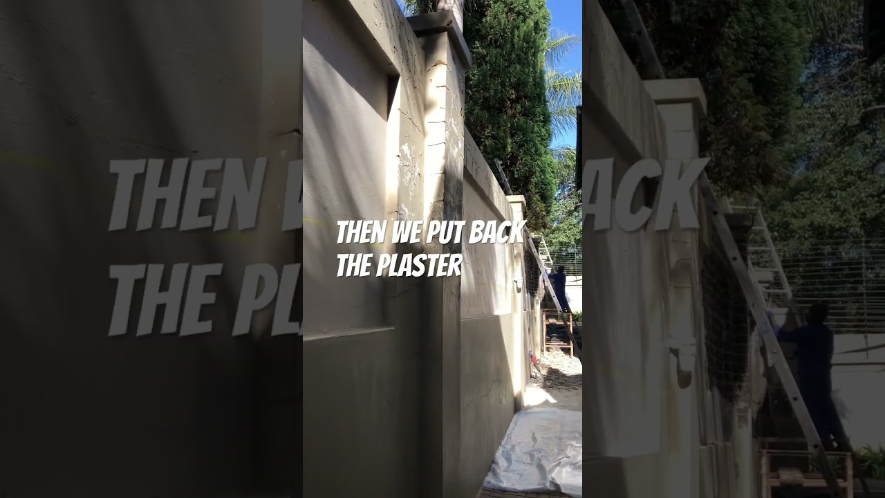 How to damp proof boundary walls in Bryanston