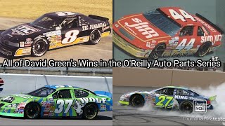 Celebrity All of David Green's 9 Wins in the O'Reilly Auto Parts Series Profile