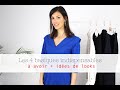 Les 4 basiques mode  avoir dans sa garde robe