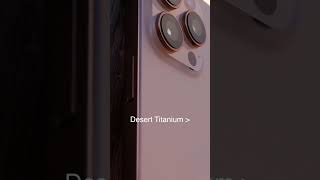 iPhone 16 Pro Max Desert Titanium: Why It’s Just Better! 📱🔥 #iPhone16ProMax #DesertTitanium #Tech