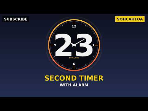 23 Minute Focus Timer with Alarm Sound | Workouts