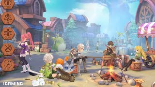 テイルズ オブ ウィンド アクション MMORPG Android & iOS ゲームプレイ |モバイル MMORPG ゲーム | screenshot 1