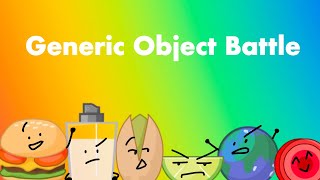 Generic Object Battle Intro Reanimated But Super Cool