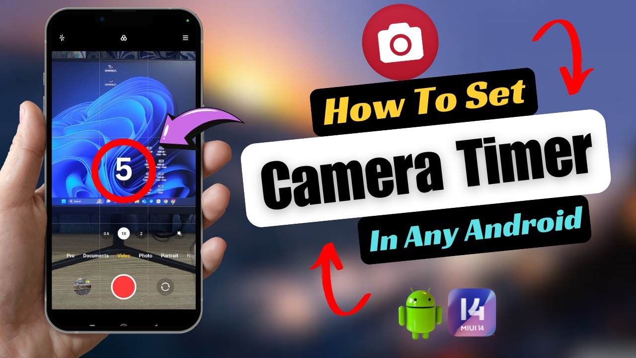 How To Set Camera Timer On Android | Turn On Camera Timer