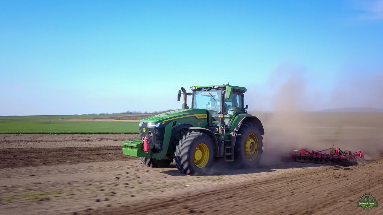 Magágy készítés - JohnDeere 8R310&Väderstad NZ Aggressive