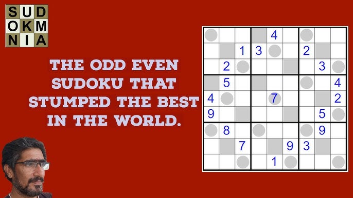 Even-Odd Sudoku - Fácil 