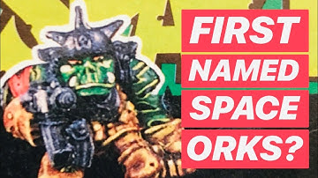 Space Orks RT02 Release - Rogue Trader - Oldhammer