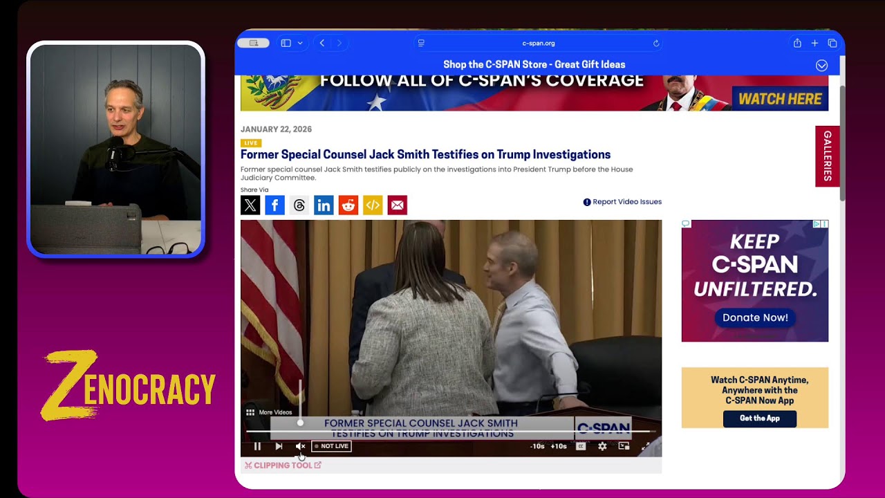 Jack Smith testimony - join me Live