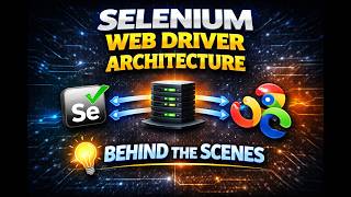 Selenium WebDriver Architecture for Beginners | Step-by-Step Guide