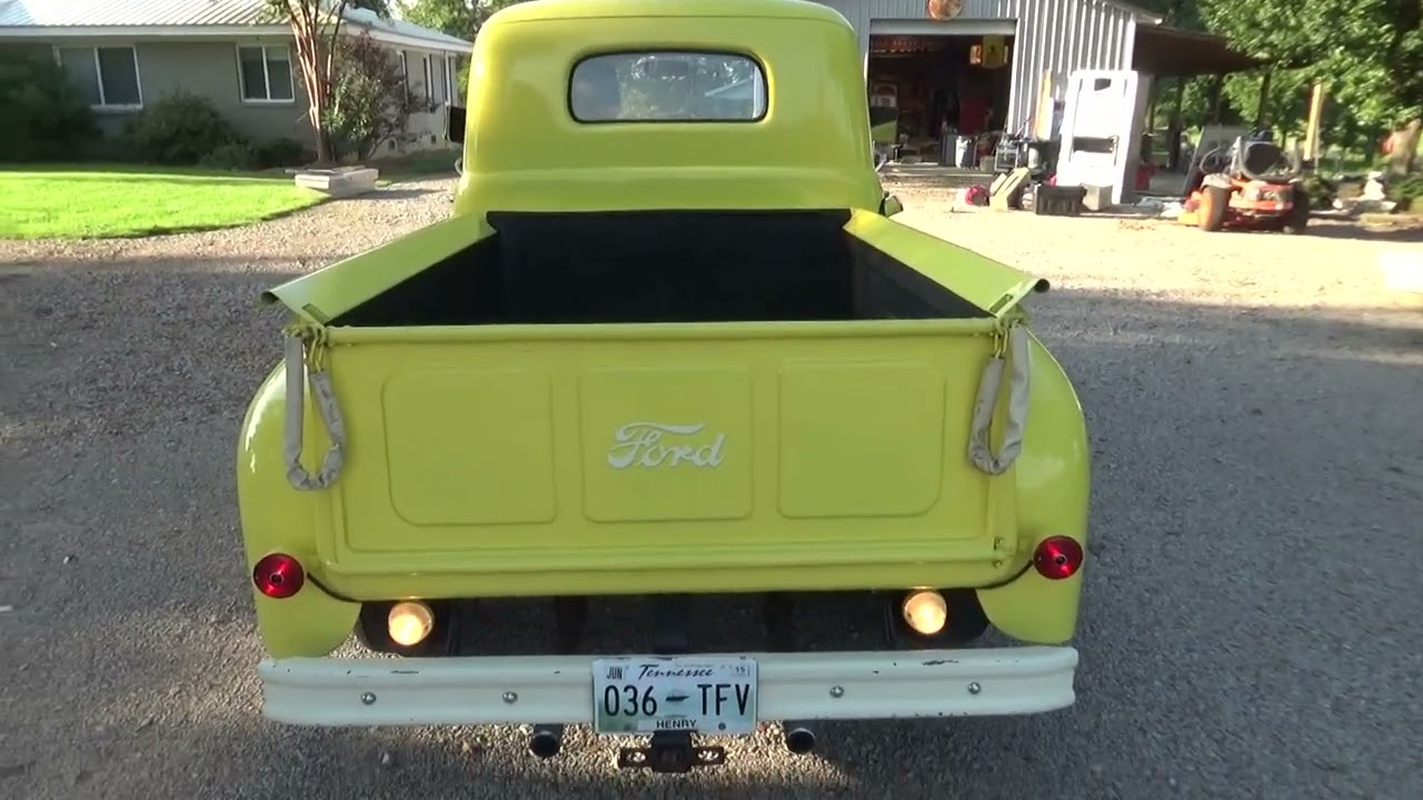 1950 FORD 1/2 TON TRUCK VIDEO 3