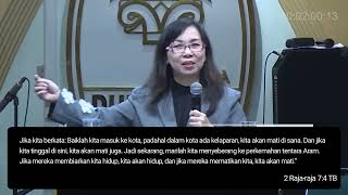 MASA SULIT TUHAN PAKAI UNTUK PROMOSIKAN KITA - Ps. Ruth Julia