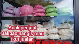 BAKPAO CAK MANTULIK 2000 Rupiah || Bakpao Ne Wong Deso || Anak Penjual Bakpao Mau Ikut Jualan ||