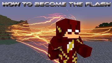 How to Become The Flash in Minecraft (Minecraft The Flash Mod)