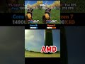 Intel всё пытается догнать AMD... но что-то мешает 😭