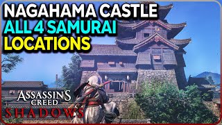 All Nagahama Castle Samurai Daisho Locations Assassin’s Creed Shadows