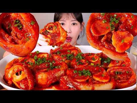 뼈에서 <strong>스르륵</strong> 역대급…🔥  입에서 녹는 매운 우족찜 먹방 [eating show] mukbang korean food