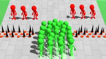 Crowd Runners -Collect and Go Crowd  Gameplay Walkthrough Part 1