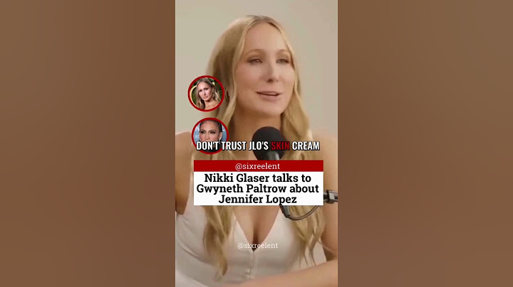 Nikki Glaser Opens Up About Her Sudden Change Of Heart Towards #jenniferlopez