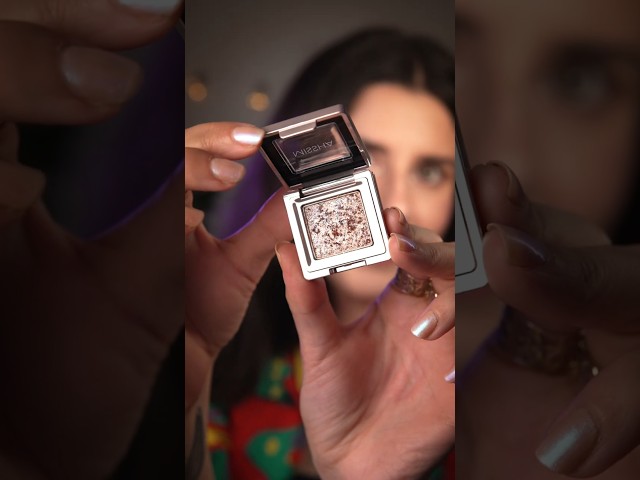 ASMR decluttering my single eyeshadows 💜✨ (part 14)