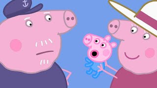 GRANNY AND GRANDPA PIG PLAY WITH BABY GEORGE!