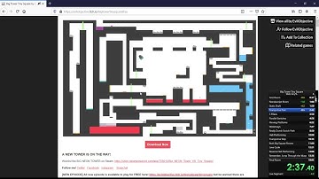 Big Tower Tiny Square any% Speedrun: 19:36 (2nd in the world)