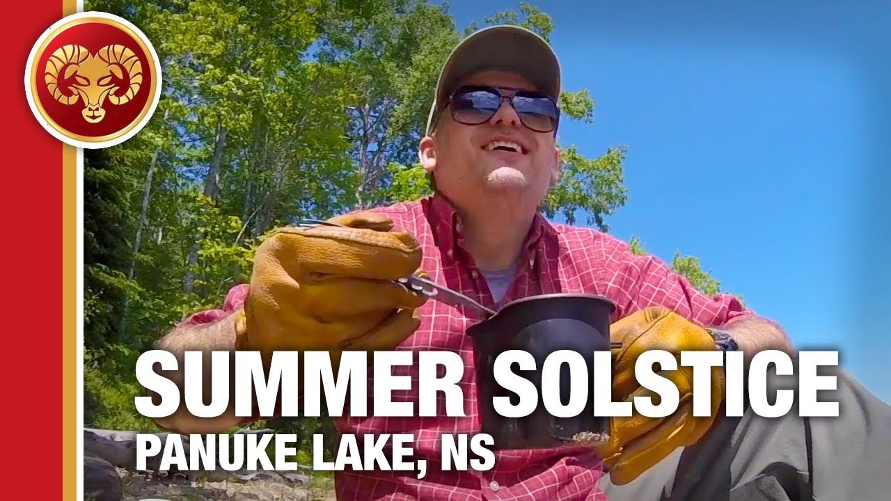 Summer Solstice Fishing on Panuke Lake And Shore Lunch