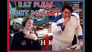 xQc Reacts To "EVERY Raj Moment on Hell's Kitchen"