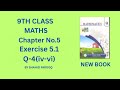 Class 9 Math | Chapter 5 Exercise 5.1 Q4 (iv–vi) | Linear Equations & Inequalities | Full Solutions
