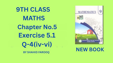 Class 9 Math | Chapter 5 Exercise 5.1 Q4 (iv–vi) | Linear Equations & Inequalities | Full Solutions
