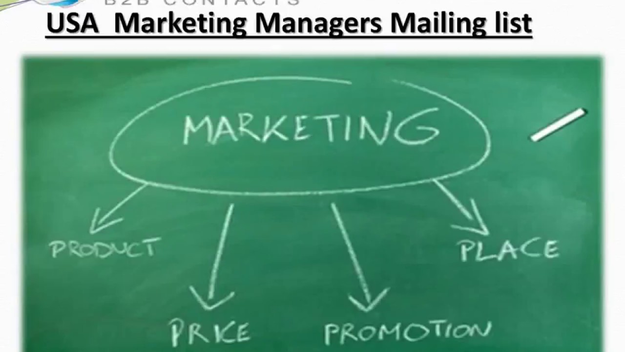 USA Marketing Managers Mailing list 1