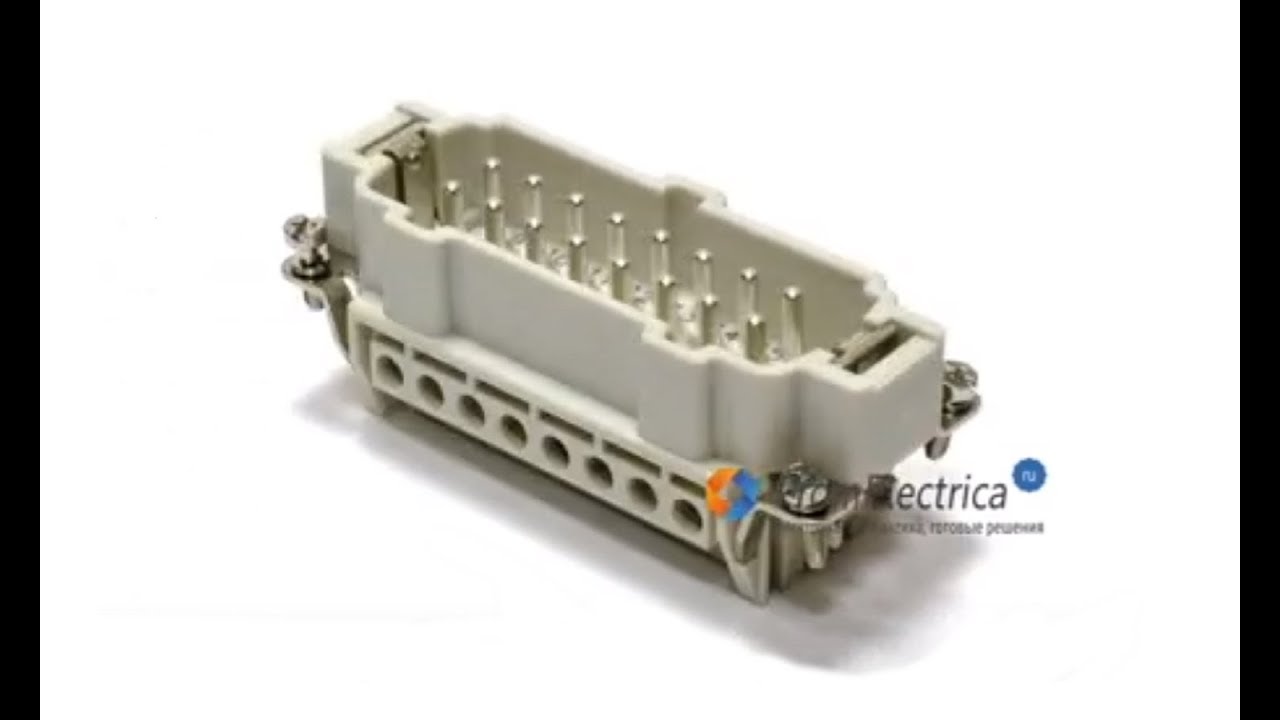 7316.6105.0 Вилка папа 16 pin MOLEX 731661050 аналог Harting ...