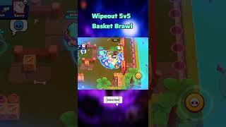 Wipeout 5V5 Basket Brawl 🔥 Brawl Stars #brawlstars
