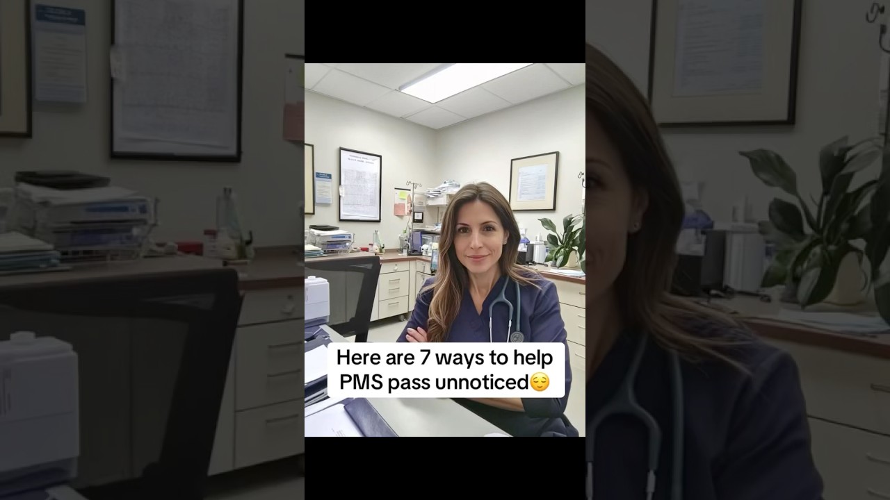 Here are 7 ways to help PMS pass unnoticed