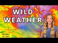Low Pressure System BOMBS WA & SA | Rain and Thunderstorms on the way | Daily Forecast Australia