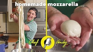 How to: Homemade Mozzarella // Chef Andy