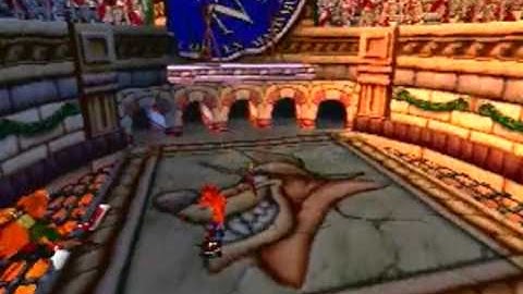 Crash Bandicoot 3: Warped - Boss 1: Tiny Tiger (Super Body Slam Get)