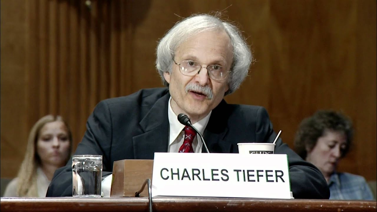 Charles Tiefer Recognizes McCaskil's Role in Starting Wartime Contracting  Commission - YouTube