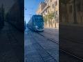 Jerusalem beautiful light rail (train) is a joyful presence in the Capital. #lightrail #jerusalem