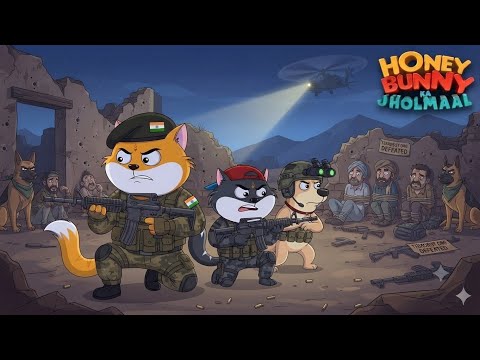 Hunny Bunny ने किया दुश्मनों को तबाह | Hunny Bunny Jholmaal Cartoon For Kids |Moral Stories In Hindi