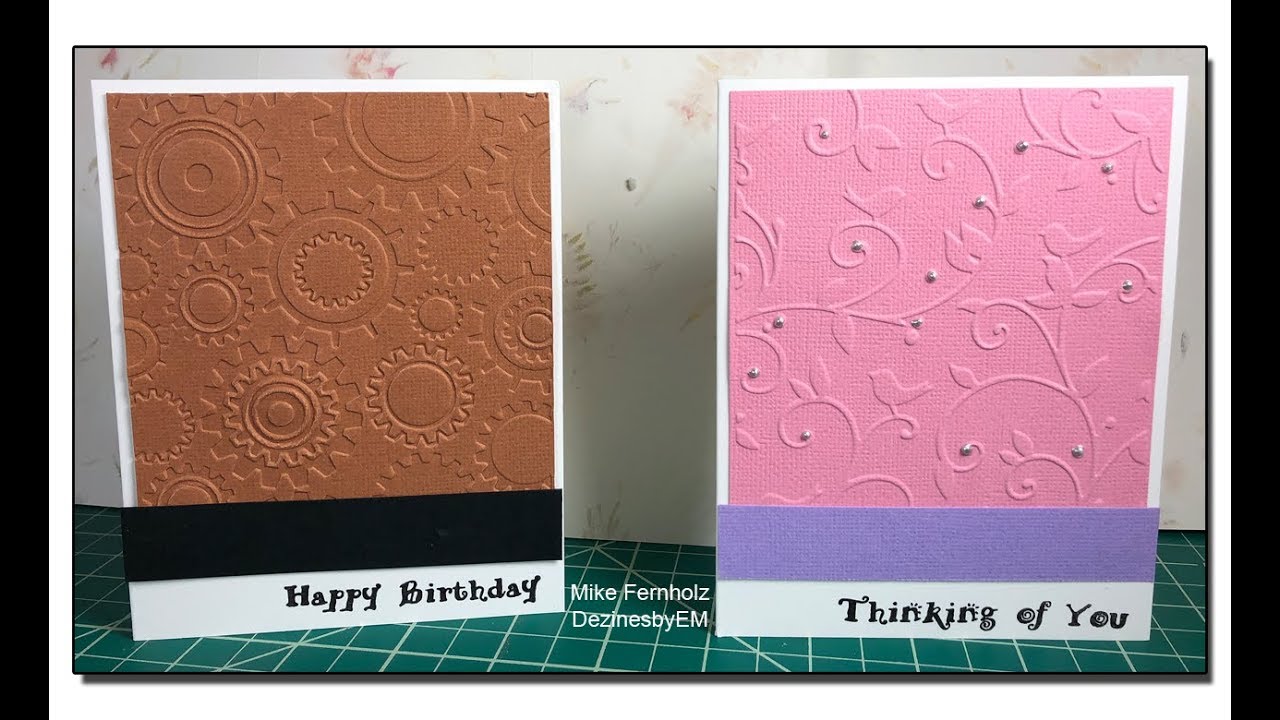 Quick and Easy Cards when you need to make a card FAST!