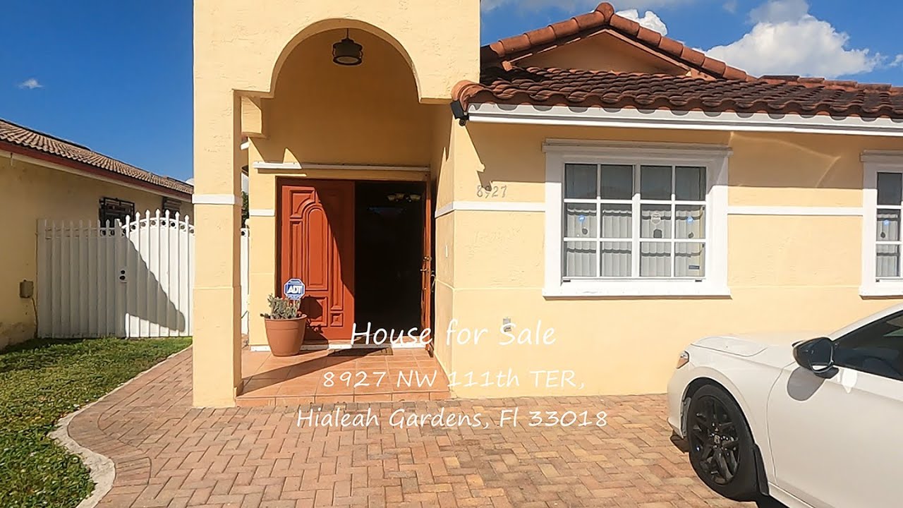 For Sale: 8927 NW, 111th TER, Hialeah Gardens, FL