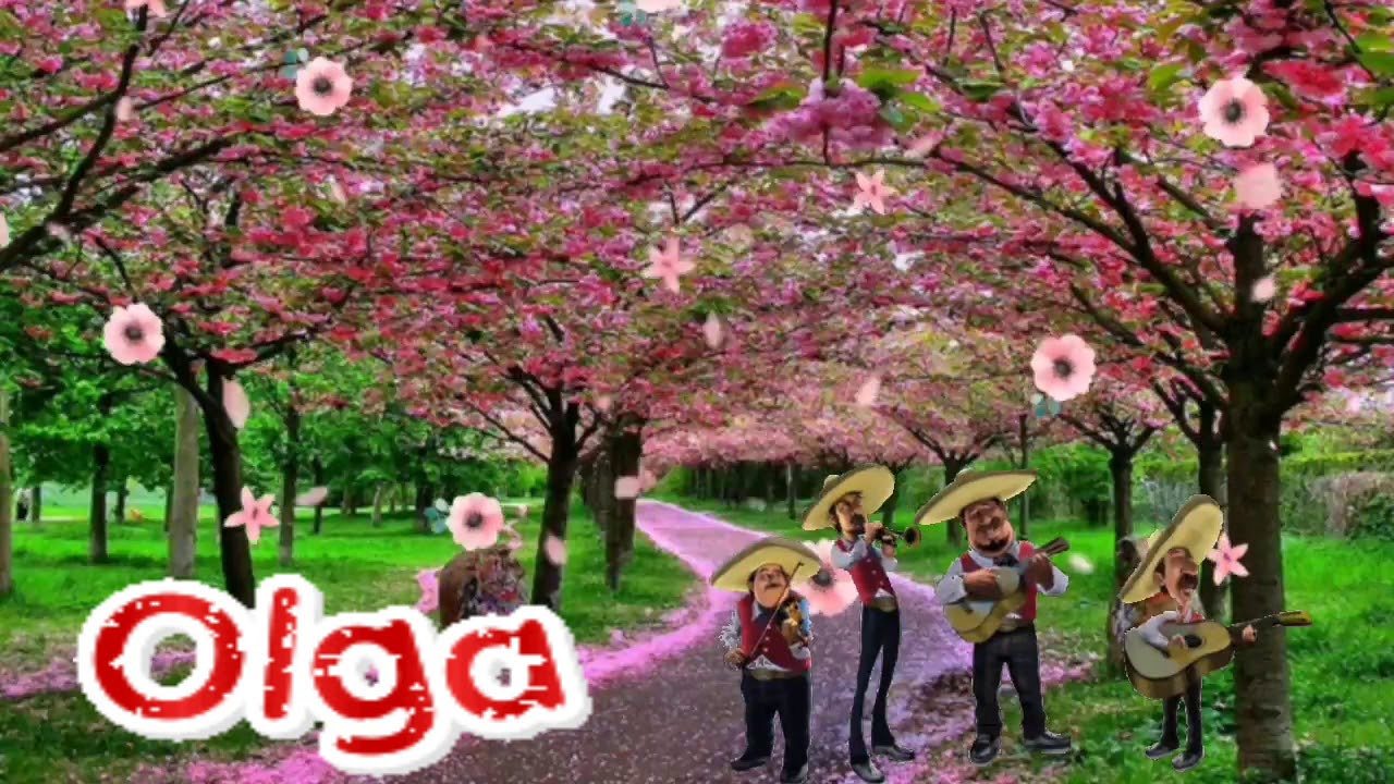 Las Mañanitas para Olga