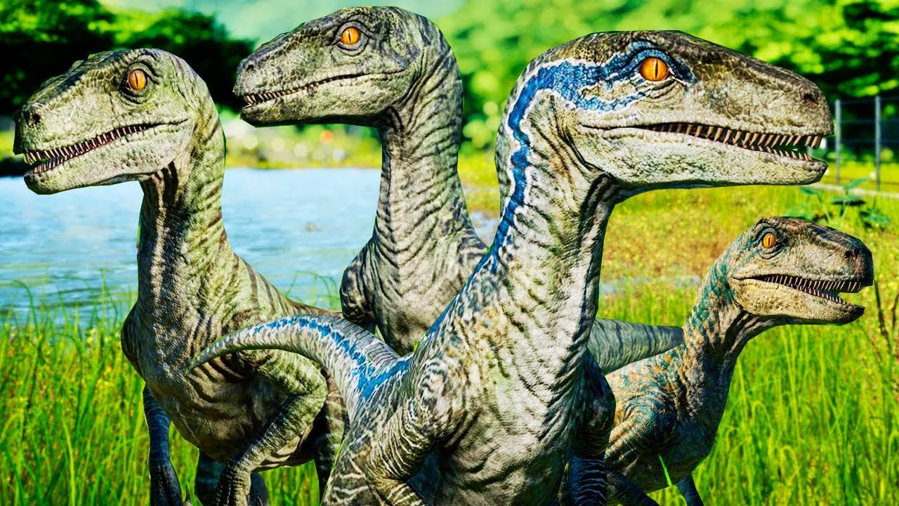 Squad Raptor | Blue, Delta, Charlie e Echo + Indominus Rex | Jurassic