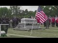 Graveside service for Marine Cpl. Humberto Sanchez