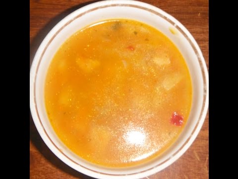Суп из палтуса в мультиварке