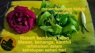 FILOSOFI BUNGA TELON ( MAWAR, KENANGA, KANTHIL ) Bunga 3 rupa