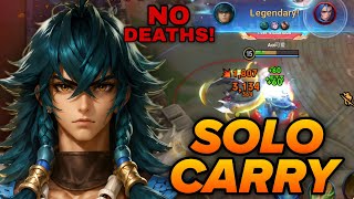 NO DEATHS! CHANO WITH 100% CRIT RATE BUILD SOLO CARRYING TEAMMATES IN RANK GAME! | HONOR OF KINGS